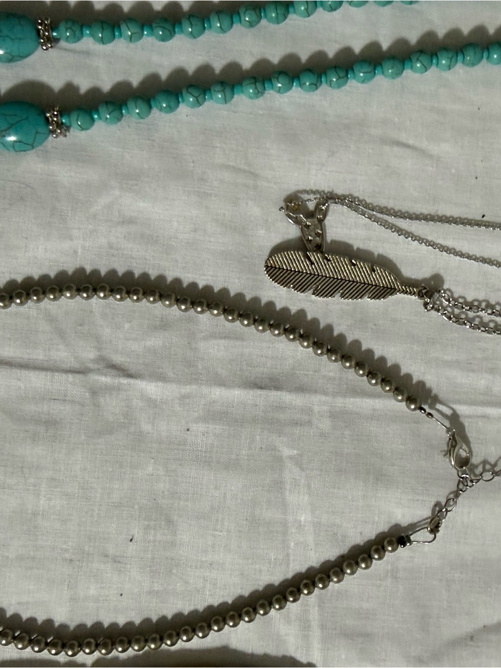 Large Western Boho Costume Jewelry Lot--Necklaces, Bracelets, and Earrings - Picture 11 of 15